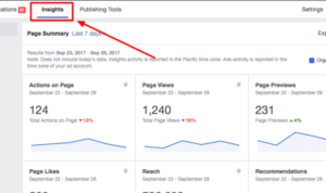 Using Facebook Insights